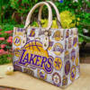 LOS ANGELES LAKERS Leather HandBag TR21