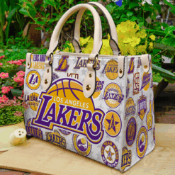 LOS ANGELES LAKERS Leather HandBag TR21