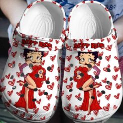 Betty Boop Red Cröċs Shoes P20