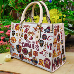 Cleveland Cavaliers Leather HandBag TR21