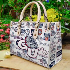 Gonzaga Bulldogs Leather HandBag L21
