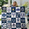 Indianapolis Colts Blanket Quilt L21
