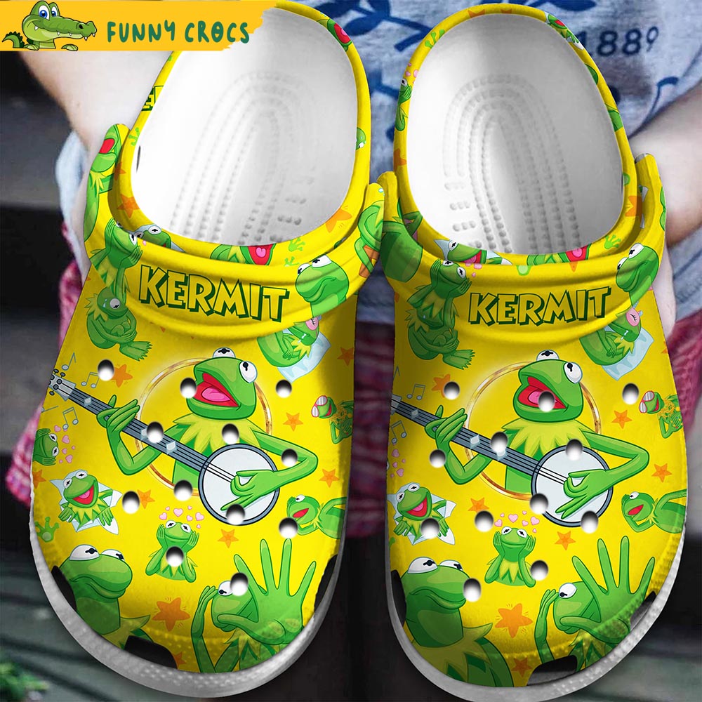 Kermit-The-Muppets-Crocs Kermit The Muppets Crocs