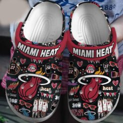 Miami Heat Clogs Shoes TR21