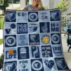 Memphis Grizzlies Blanket Quilt P20
