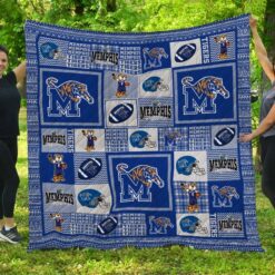Memphis Tigers Blanket Quilt L21