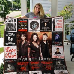 The Vampire Diaries Blanket Quilt L21