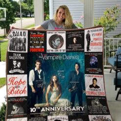 The Vampire Diaries Blanket Quilt L21