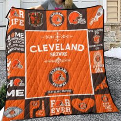 Cleveland Browns Blanket Quilt TR21