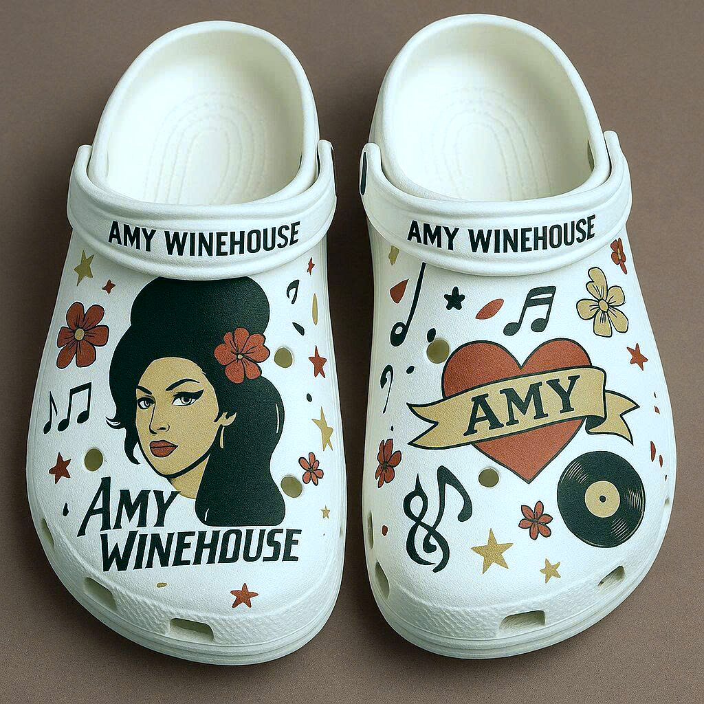 Amy Winehouse Crocs 08.09 Amy Winehouse Crocs 08.09