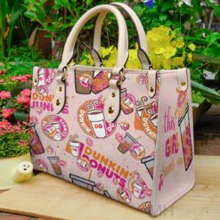 Dunkin donut Leather HandBag L21
