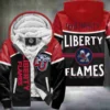 Liberty Flames Fleece Jacket a00  L21