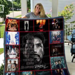 Robert Downey Jr Blanket Quilt L21