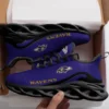 Baltimore Ravens Black Max Soul Shoes P20