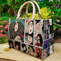 Amy Winehouse a0 lover Leather HandBag CCHU