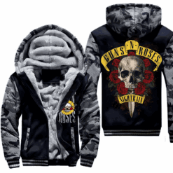 Guns N' Roses Fleece Jacket a00  L21