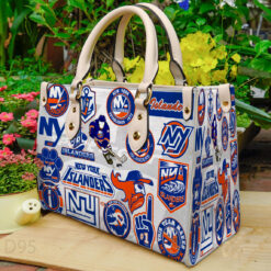 New York Islanders Leather HandBag TR21