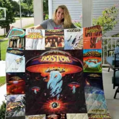 Boston Band Blanket Quilt P20