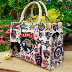 Florida Panthers Leather HandBag L21