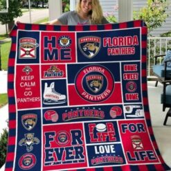 Florida Panthers Blanket Quilt L21
