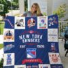 NEW YORK RANGERS Blanket Quilt L21