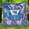 NEW YORK RANGERS Blanket Quilt P20