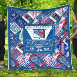 NEW YORK RANGERS Blanket Quilt P20