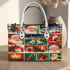 Santa Claus Leather HandBag TR21