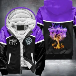 Deep Purple Fleece Jacket a00 P20