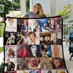 Rod Stewart Lover Blanket Quilt TR21
