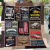 Ford Mustang Blanket Quilt TR21