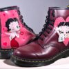 Betty Boop Leather Boots TR21