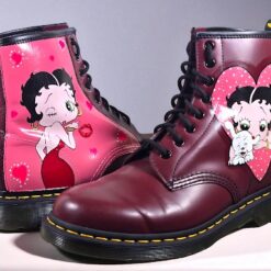 Betty Boop Leather Boots TR21