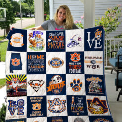 Auburn Tigers Blanket Quilt TR21