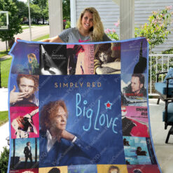 Simply Red Blanket Quilt L21