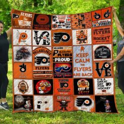 Philadelphia Flyers Quilt Blanket P20