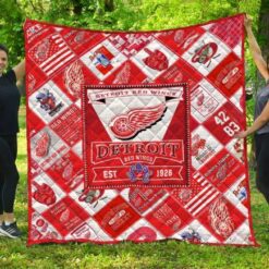 Detroit Red Wings b1 Quilt Blanket Quilt P20