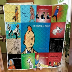 Tintin a1 Blanket Quilt TH21