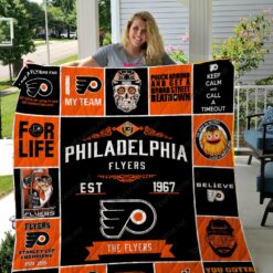 Philadelphia Flyers Quilt Blanket P20
