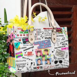 New Kids NKOTB Leather HandBag TH21