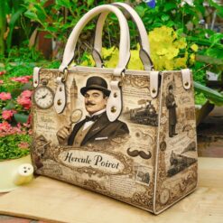 Hercule Poirot  Leather HandBag TR21