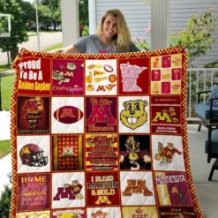 Minnesota Gopher Blanket Quilt L21