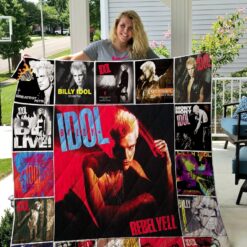 Billy Idol Blanket Quilt P20