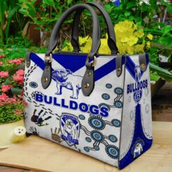 Canterbury Bankstown Bulldogs Leather HandBag L21