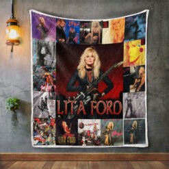 Lita Ford Blanket Quilt L21