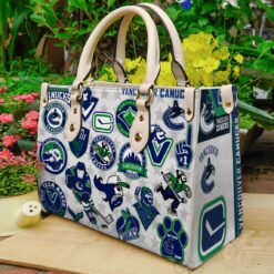 Vancouver Canucks Leather HandBag TH21