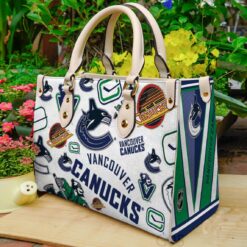 Vancouver Canucks Leather HandBag TH21