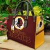 Washington Redskins Leather Handbag