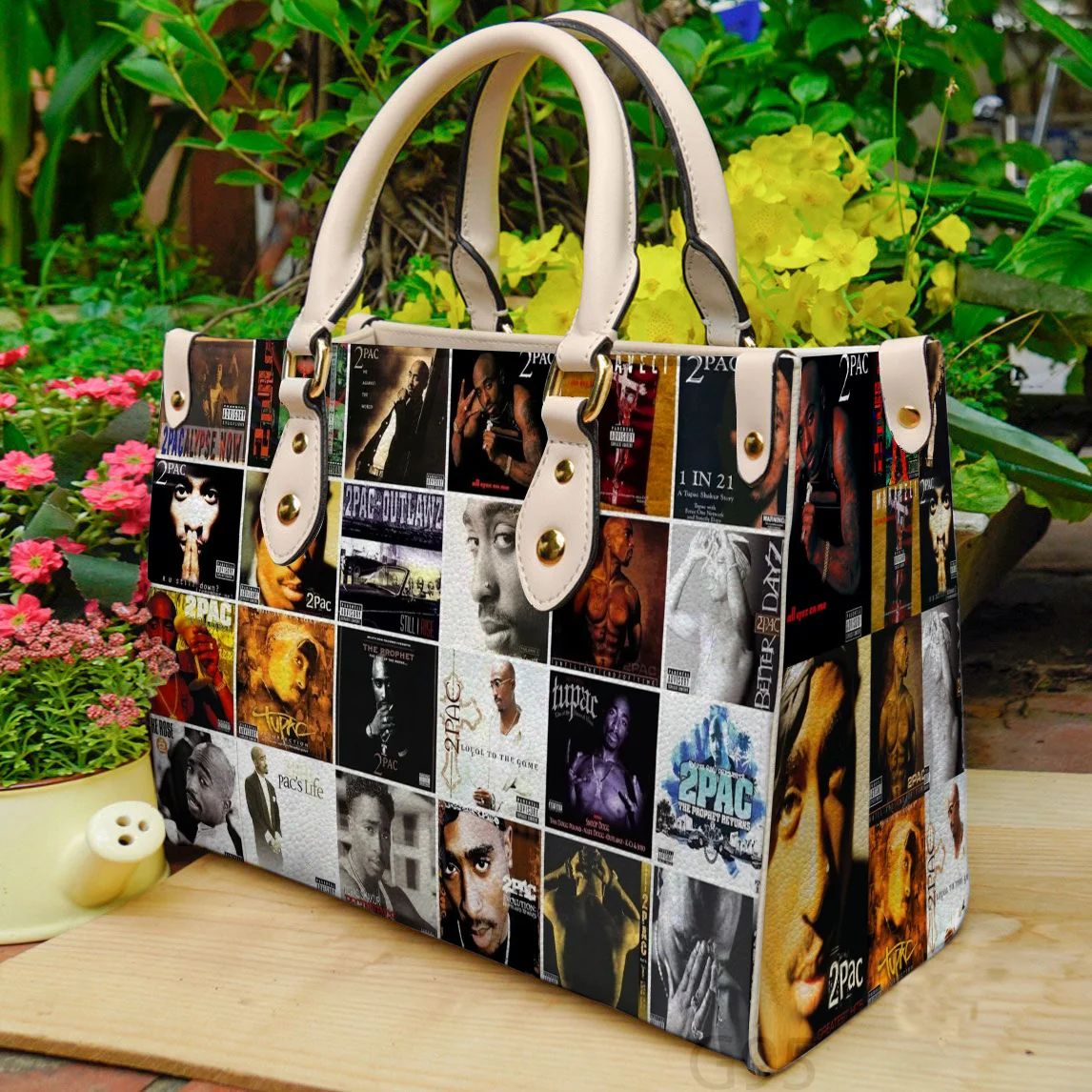 2 Pac Leather Handbag 1 2 Pac Leather Handbag