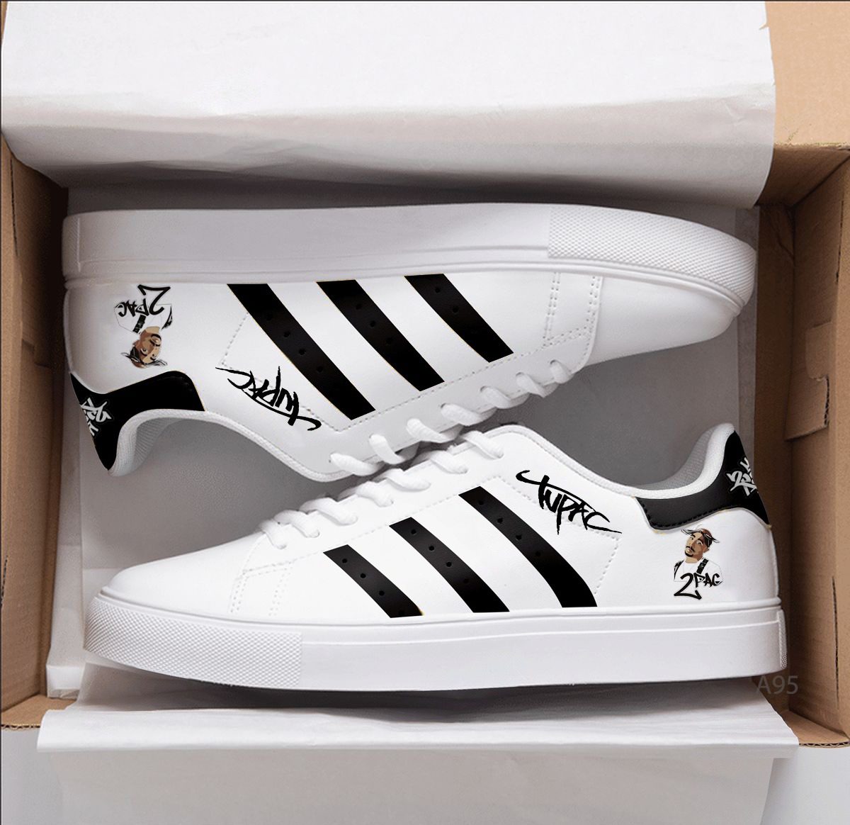 2PAC Stan Smith Shoes 1 2PAC Stan Smith Shoes